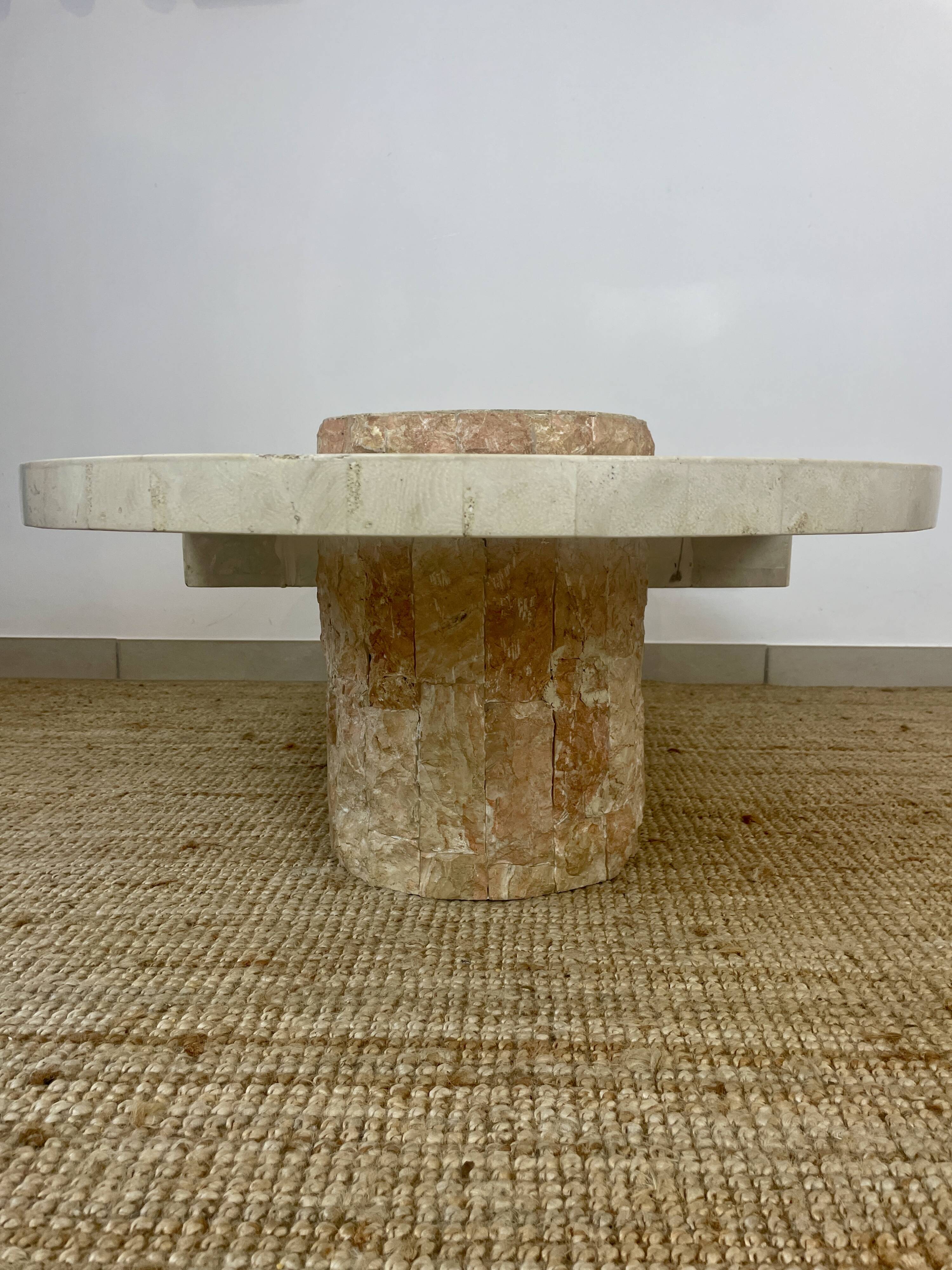 Magnussen Ponte Travertine Coffee Table