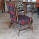 Tartan armchair
