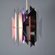 Tivoli Pendant Lamp by Simon Henningsen for Lyfa. Denmark 1962 (blk)