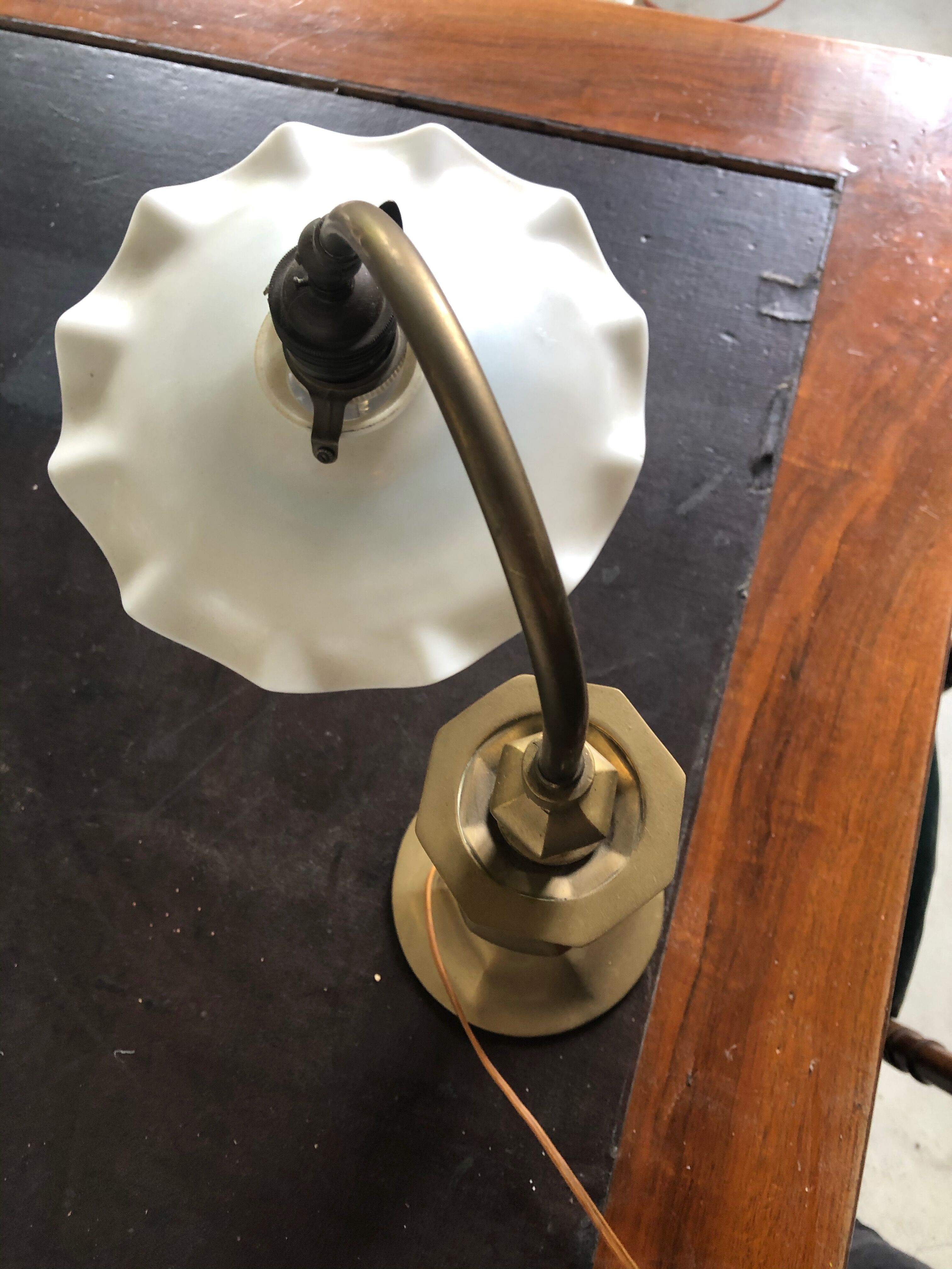 Lampe de table antique art deco