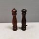 Salt and pepper set in rosewood, Denmark 1960-70s.