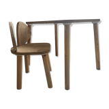 Bureau enfant et siège papillon