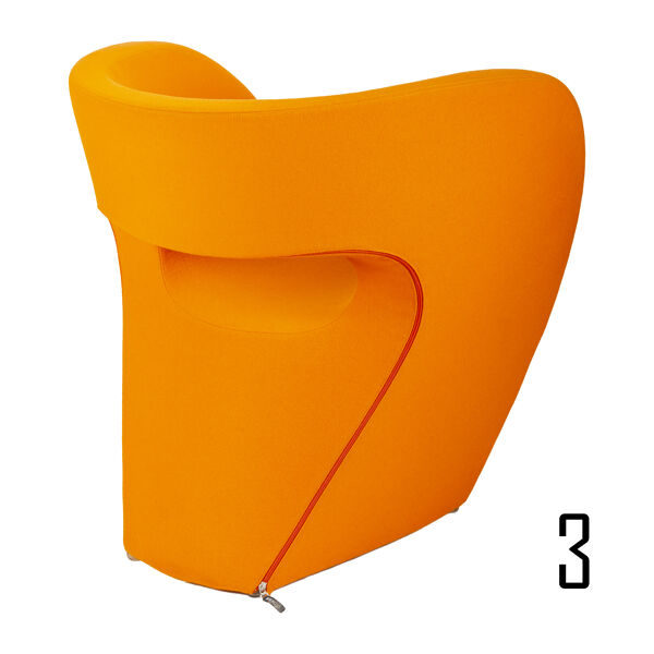 Fauteuil little Albert par Ron Arad pour Moroso