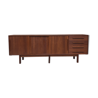 Mid century three leg teak sideboard