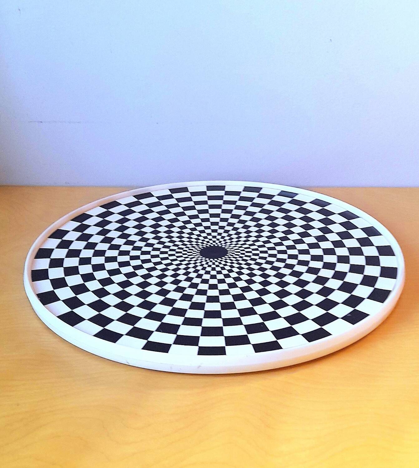 Op art turntable 70s