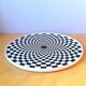 Op art turntable 70s