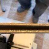 Oxford armchair Arne Jacobsen Fritz Hansen white leather swivel