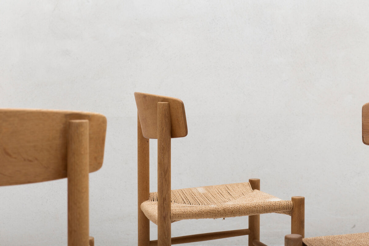 Dining chairs by Borge Mogensen
