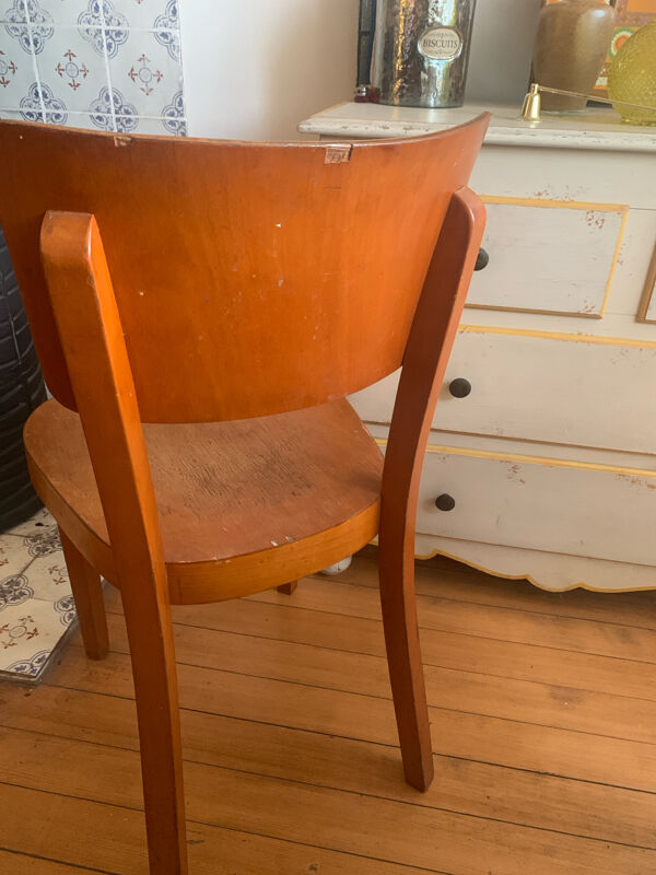 Chaise Thonet – Édition tchécoslovaque (années 50–60)