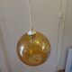 Vintage blown glass pendant lamp