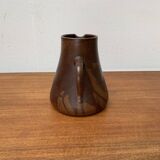 Large Vase Carafe of German Studio Pottery from the Mid-Century by Heinz Theo Dietz, 1960s