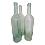 Lot de bouteilles en verre anciennes