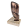 Sculpture abstraite vintage sur socle en marbre, années 1960
