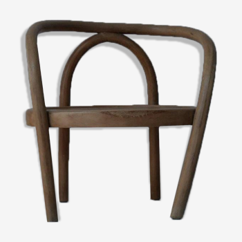 Armchair child curved wood - Luterma