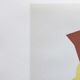 1970s Man Ray "Concrete Mixer" Limited Edition Lithograph