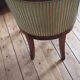 Paire de chaises gondole en acajou