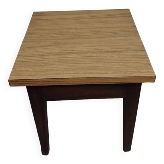 Wooden and formica chest stool
