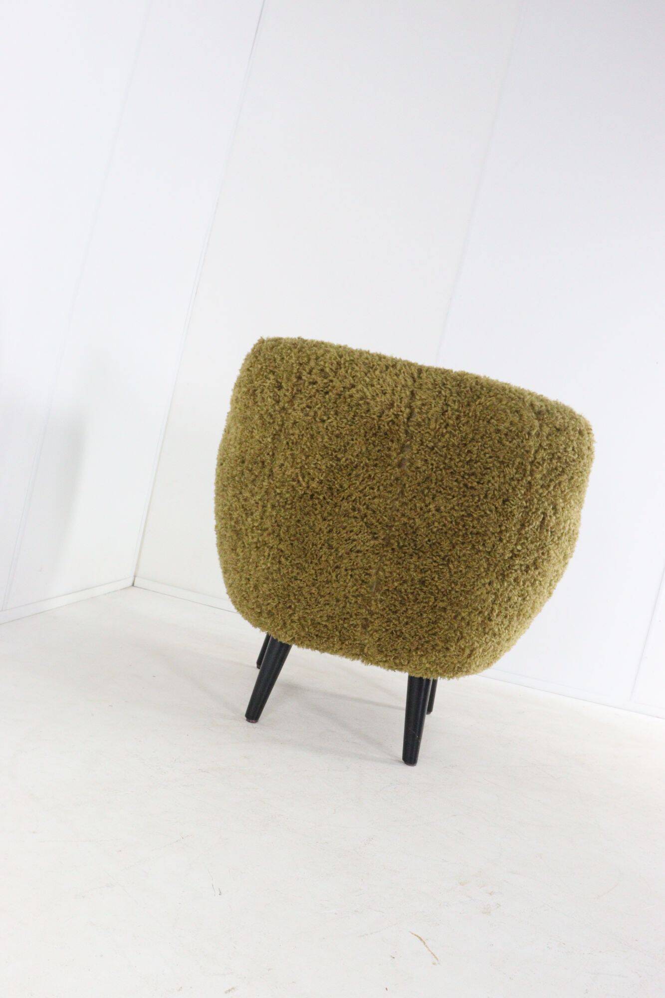 Fuzzy Doodle Armchair Fully Restored - new upholstery