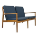 Danish Teak Lounge Sofa by Svend Aage Eriksen for Glostrup, 1960s