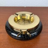 Modern vintage German metal ashtray, 1960s