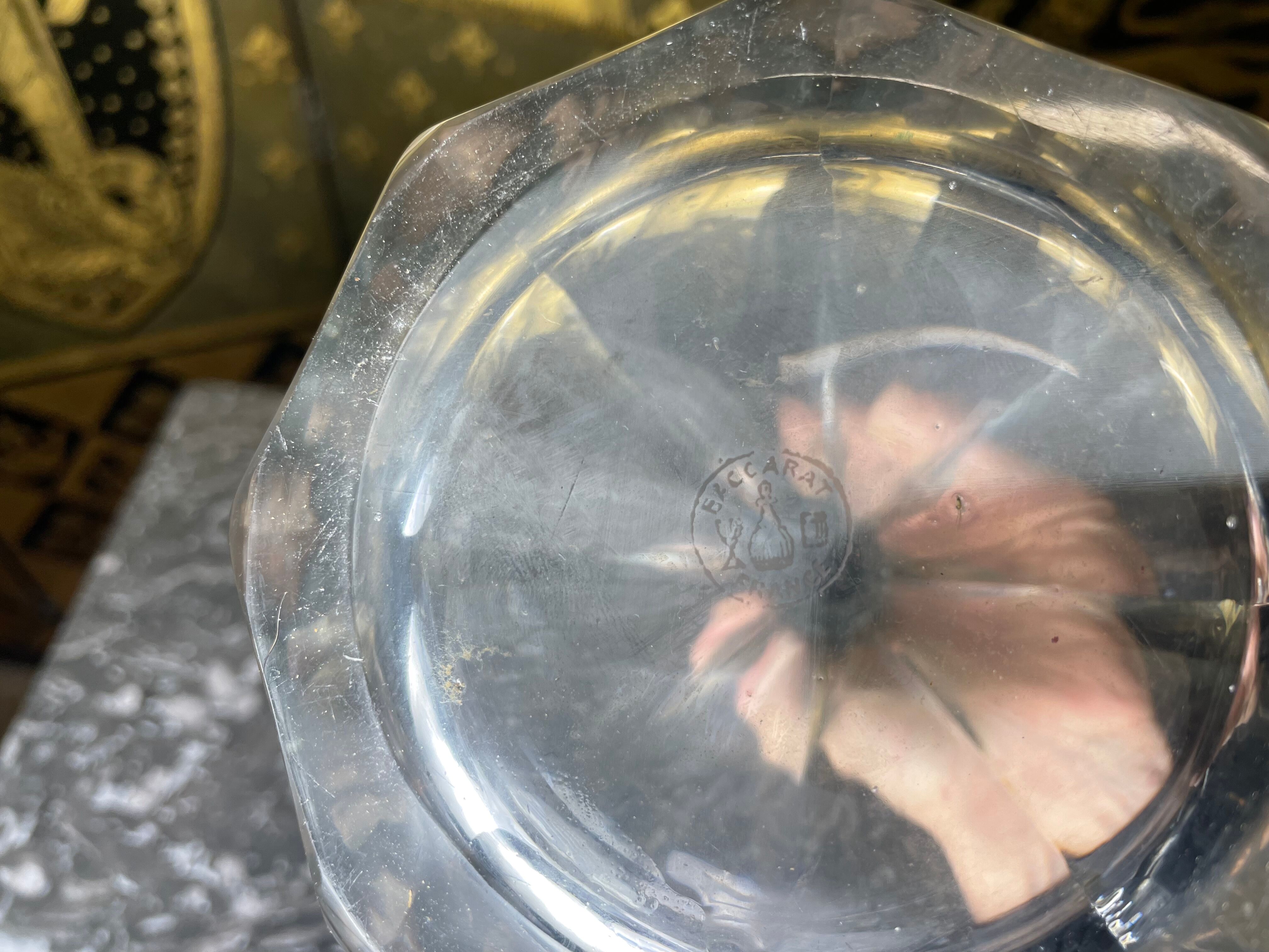 Baccarat crystal vase