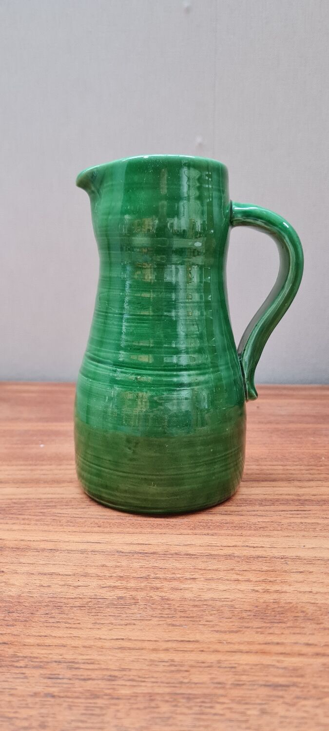 Paul millet sevres ceramic pitcher
