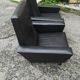Paire de fauteuils skaï années 60