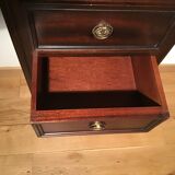 Chest of drawers with 5 drawers and one solid wood shelf