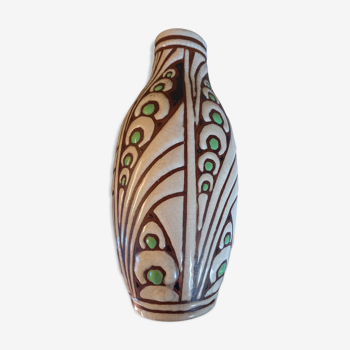 Charles Catteau ceramic vase