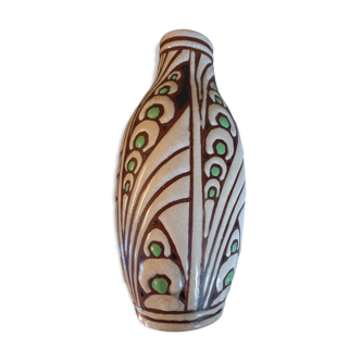 Charles Catteau ceramic vase