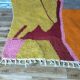 Traditional Moroccan wool rug 3 x 2 m
