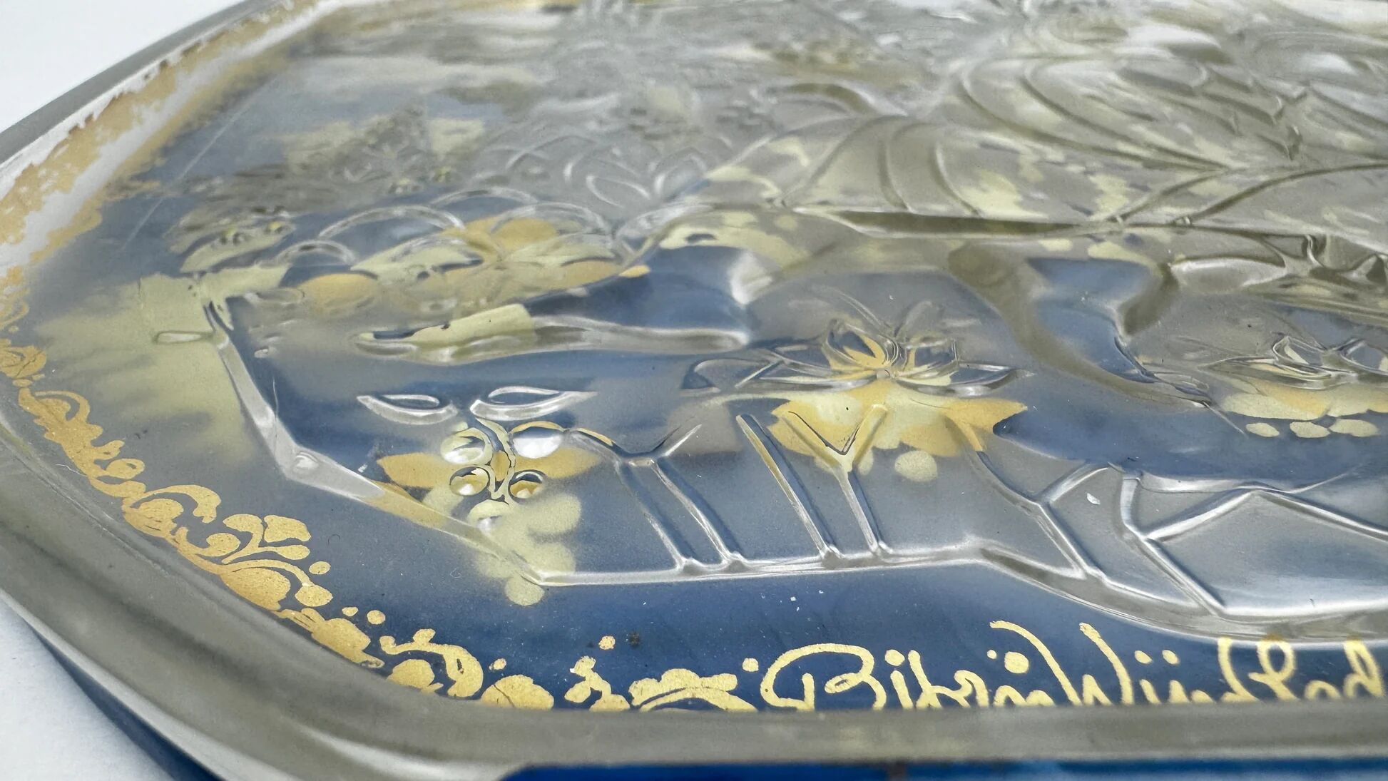 Bjørn Wiinblad for Rosenthal Studio-Line, wall plaque Parables 1982