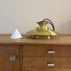 Lampe vintage danoise en or - pendentif multicouche