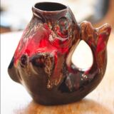 Carafe vase poisson