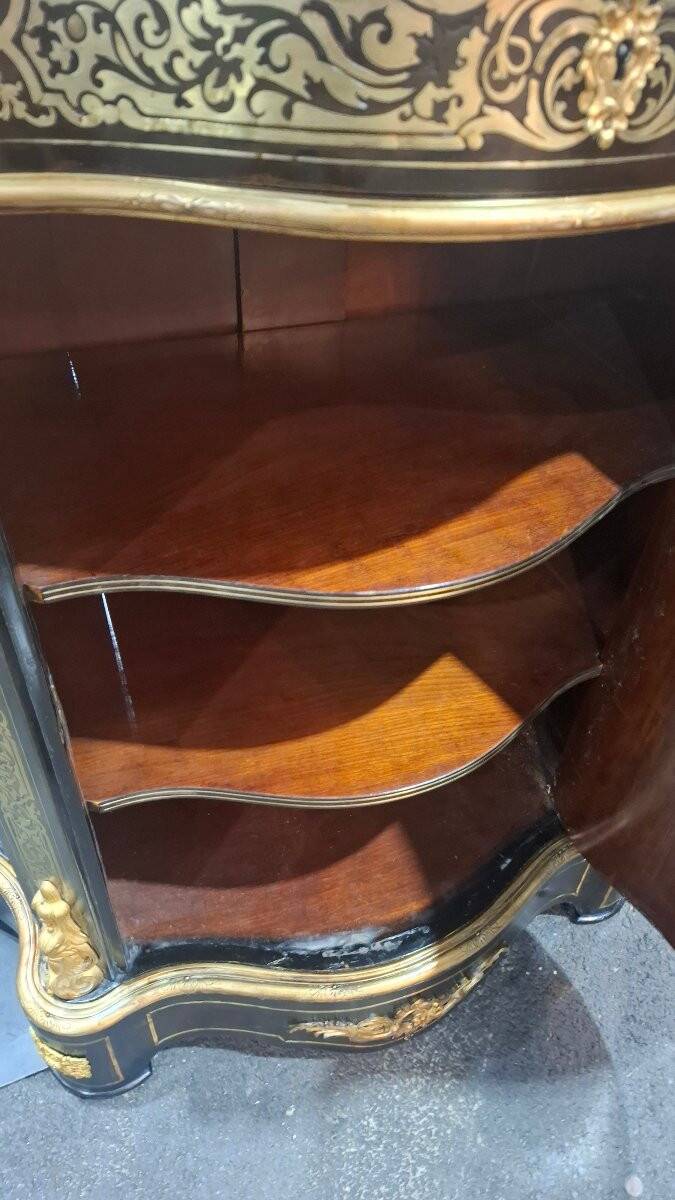 Bureau d'entre-deux in Boulle marquetry, Napoleon III period – Mid