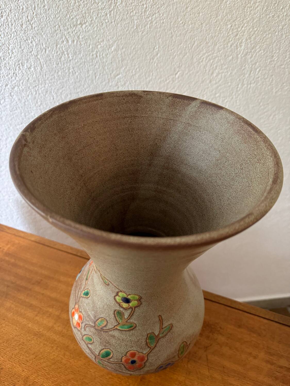 Vallauris MC Treinen ceramic vase from the 60s