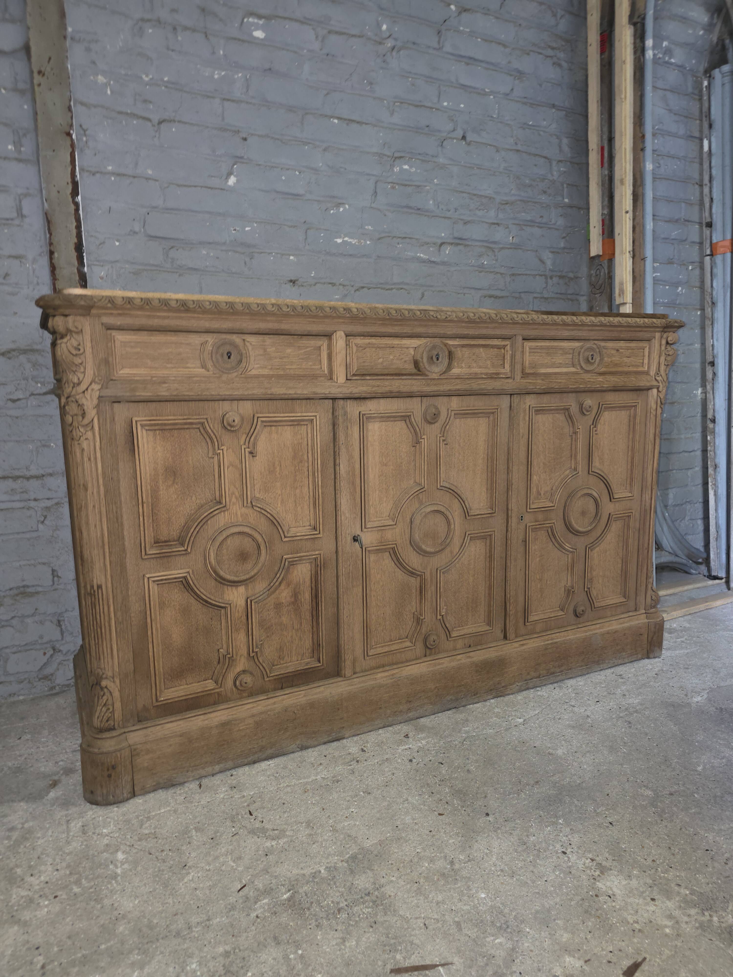 Enfilade en chêne du XIXème