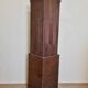 Pretty English mahogany corner bookcase