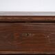 Antique solid pine chest of drawers – European rustic furniture with ceramic handles – circa 1900