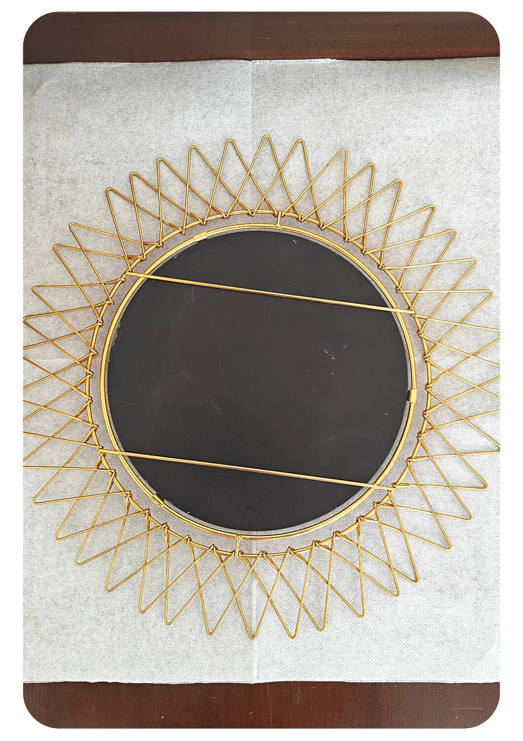 Miroir soleil rétractable Erdecor Escaut, années 1950