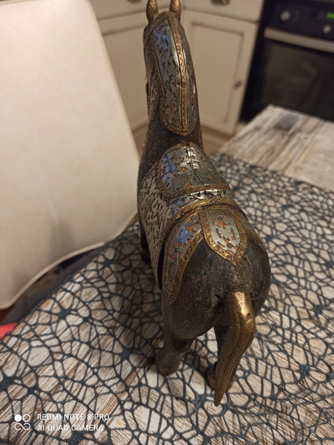 Hand-carved horse