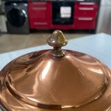 Antique solid tin-plated copper set – French manufacture – Gaillard