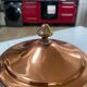 Antique solid tin-plated copper set – French manufacture – Gaillard