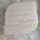 Travertine coffee table