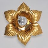 Masca golden flower wall lamp