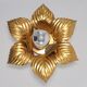 Masca golden flower wall lamp