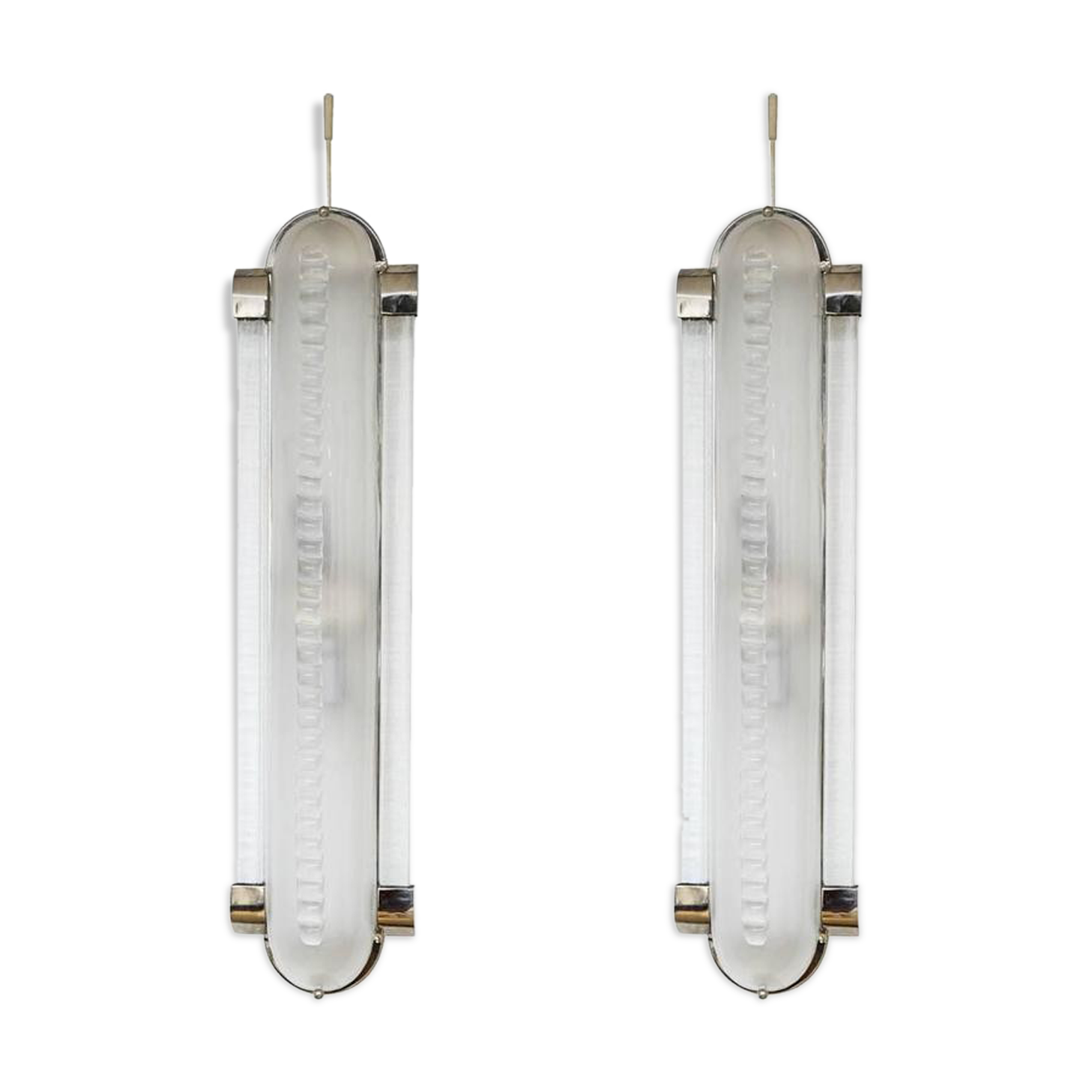 Art deco Murano glass sconces