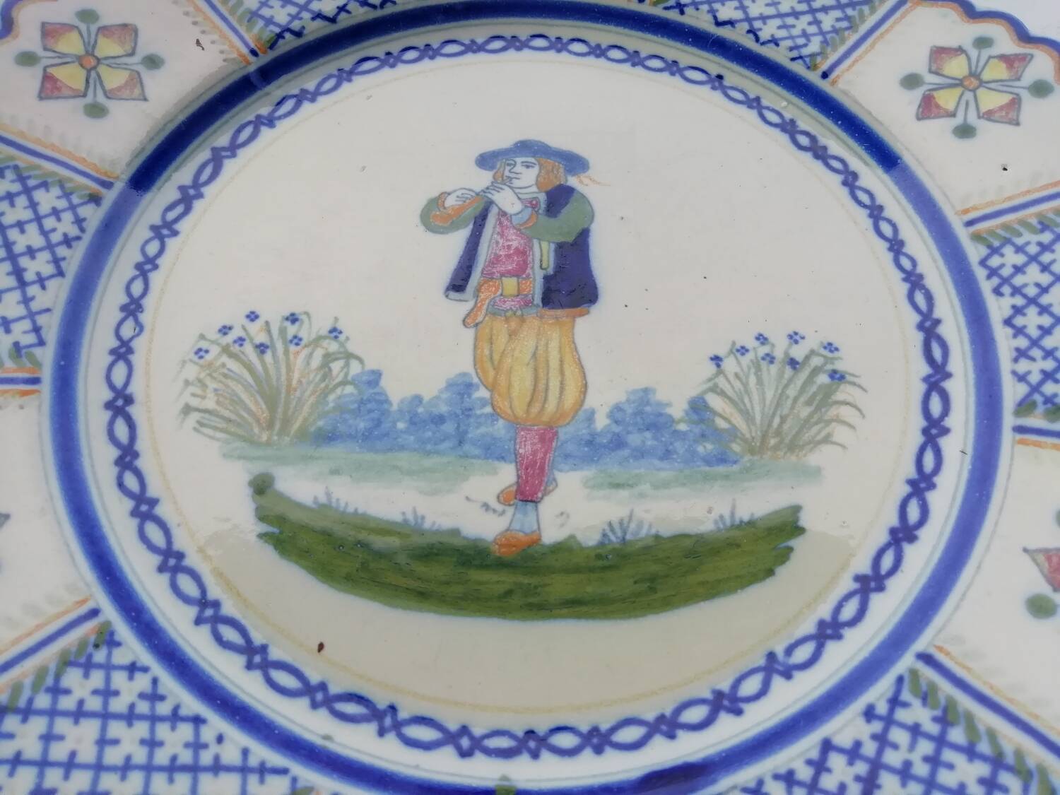 Henriot Quimper Plate