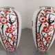 Paire de vases art déco faïence moulin des loups 1930