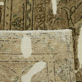 Handmade Oriental Contemporary 1980s 306 cm x 398 cm Beige Wool Carpet